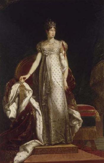 Francois Pascal Simon Gerard Portrait of Marie Louise of Austria, Empress of French Spain oil painting art